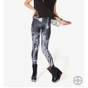 Black resurrection leggings sample